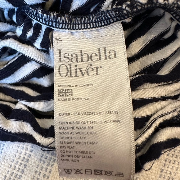 Isabella Oliver Arlington striped maternity top - Picture 5 of 5